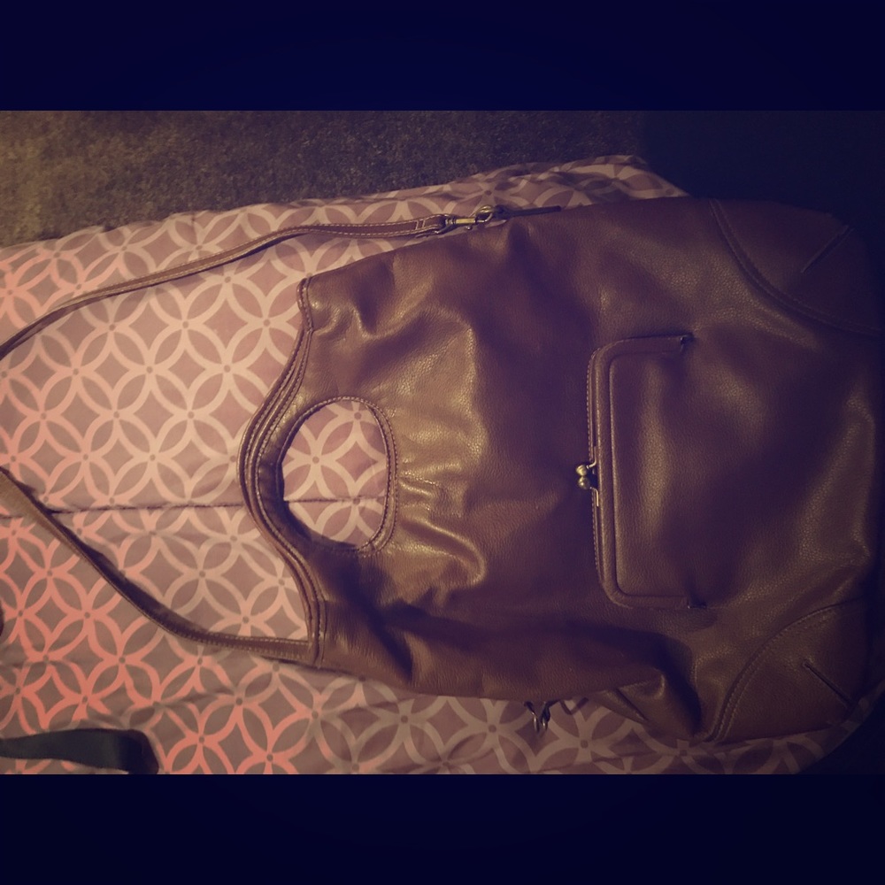 Brown purse
